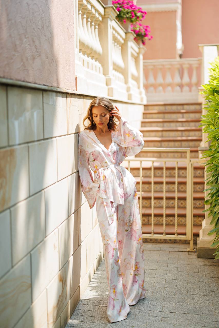 Elegancki komplet w stylu boho